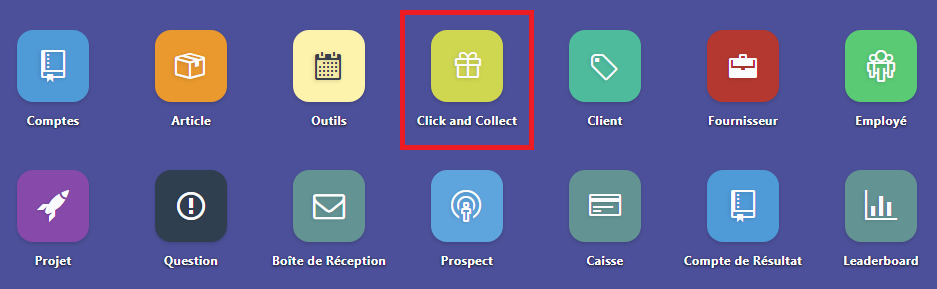 Click and Collect ERPNext